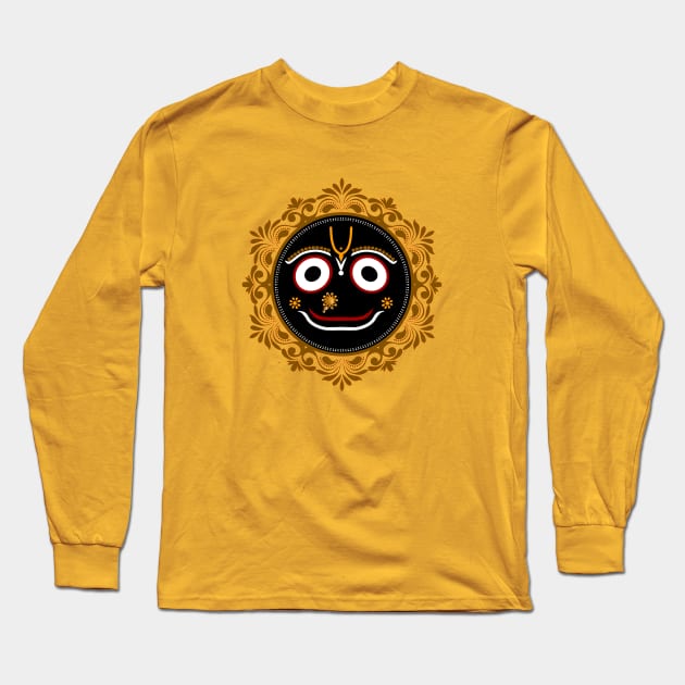 Jagannath - Lord of Universe - Puri Jagannath - Krishna - hare krishna - Hindu gods - krsna Long Sleeve T-Shirt by Saishaadesigns